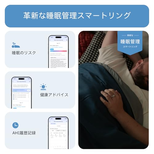 RingConn Gen 2 スマートリング|アプリ購読不要、まずサイジングキットでサイズ確認、バッテリー持続最長12日、睡眠・心拍・ストレス・女性の健康管理・フィットネス追跡、Android & iOS対応(シルバー、サイズ12) 中間 画像