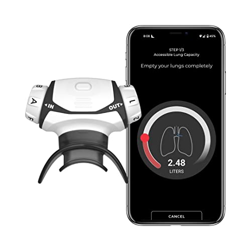 エアロフィット・プロ2.0 / AIROFIT PRO2.0 スマート呼吸筋トレーニング | 肺活量計測 | パーソナライズトレーニング | リアルタイムガイダンス 1枚目 画像