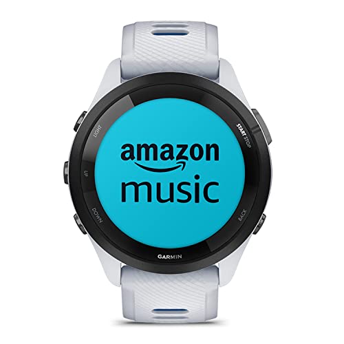 GARMIN(ガーミン)GPSランニングウォッチ Forerunner 265 Music White 【日本正規品】 中間 画像