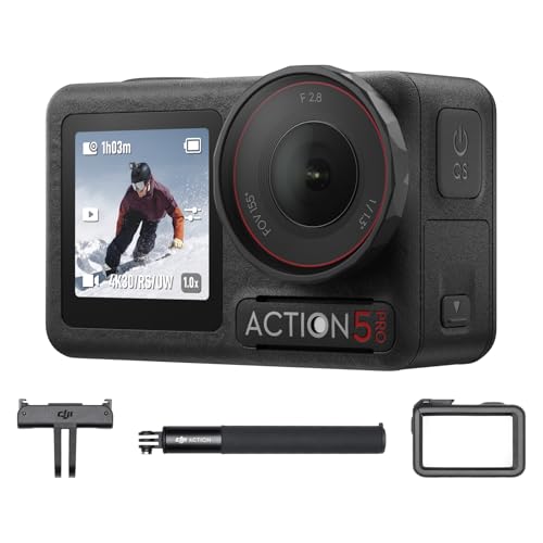 DJI Osmo Action 5 Pro スキーコンボ アクションカメラ4K 4時間の長時間駆動バッテリー スキーヤーに最適 -20°C耐寒 ブレ補正 32倍スローモーション 1.5 m延長ロッドキット付属 スポーツカメラ ウェアラブル 動画撮影用 画像1