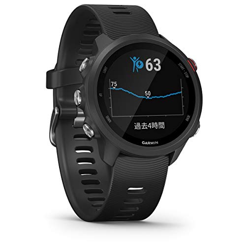 GARMIN(ガーミン) ForeAthlete 245 Music Black Red 010-02120-70 中間 画像