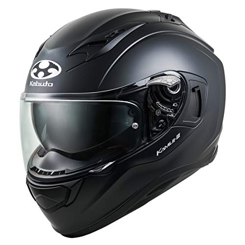 OGK KABUTO(オージーケーカブト) バイクヘルメット フルフェイス KAMUI3 フラットブラック (サイズ:M) 584825 画像1