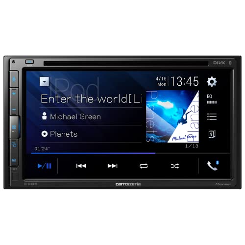 Pioneer ディスプレイオーディオ FH-8500DVS 6.8インチ 2DIN AppleCarPlay AndroidAuto対応 CD DVD USB Bluetooth iPod iPhone AUX DSP カロッツェリア 画像1