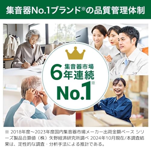 【公式】楽ちんヒアリング 集音器 軽量 正規品 ベージュ 超軽量タイプ 目立たない 約30倍に音を増幅 4段階の音量調整 充電式で電池交換不要 敬老の日 プレゼント Shop Japan(ショップジャパン) RAH-SSAM 中間 画像