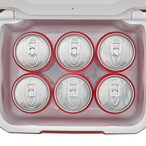 Coleman(コールマン) クーラーボックス テイク6 レッド 容量約4.7L 約28.5×20×18 釣り 運動会 お花見 部活 弁当 飲み物 買い物 キャンプ アウトドア 強力保冷 頑丈 暑さ対策 最後 画像