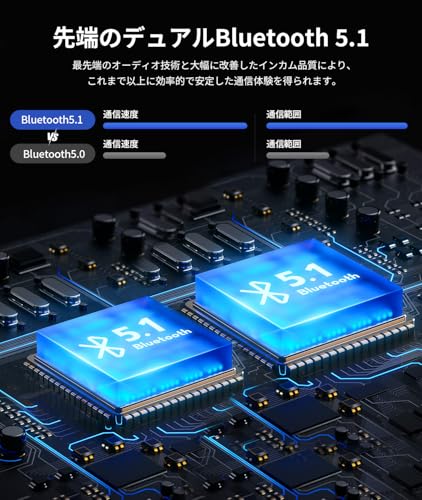 JESIMAIK バイク インカム R16Pro バイク用インカム 音楽ながら通話 FMラジオ 6人同時通話 デュアルチップ Qualcomm 7mm快適スピーカー ワンタッチ全部ペアリング 通信自動復帰 通信距離1500m IP67防水防塵 音楽共有 日本語音声案内 ENC&DSP&CVCノイズキャンセル HIFI音質 Siri対応 異なるインカム接続 Bluetooth 日本語説明書 中間 画像