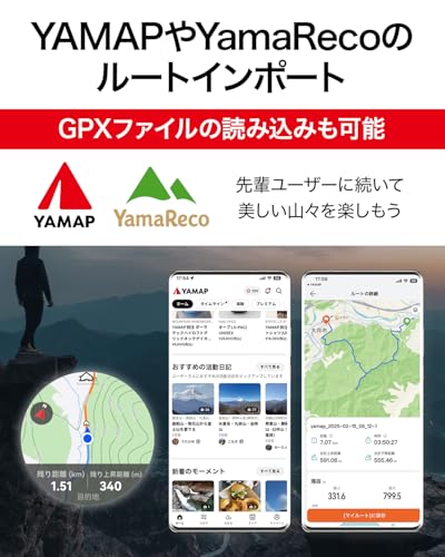 HUAWEI WATCH GT 5 Pro 46mm スマートウォッチ ゴルフナビ機能搭載 3Dコースマップ 心電図（ECG）高度なランニングサポート 睡眠時呼吸乱れ検知 等高線・オフラインマップ ルートナビGPXファイル対応 高硬度チタニウムとサファイアガラス 14日間バッテリー iOS/Android メーカ保証1年追加 ブラック 中間 画像