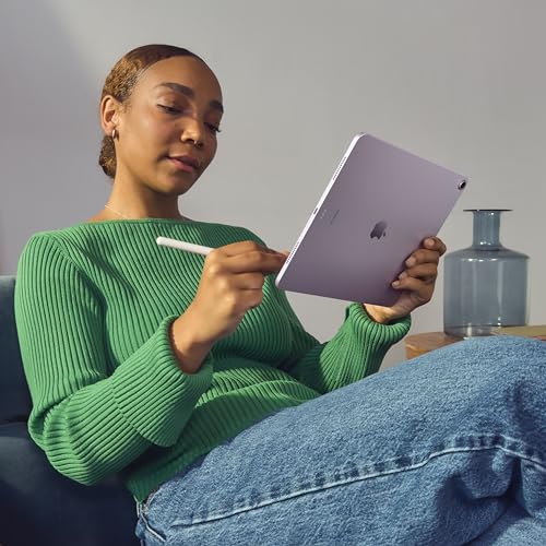 Apple 2024 13 インチiPad Air (M2): Liquid Retina ディスプレイ、128GB、横向きの 12MP フロントカメラ/12MP バックカメラ、Wi-Fi 6E、Touch ID、一日中使えるバッテリー - スペースグレイ 中間 画像