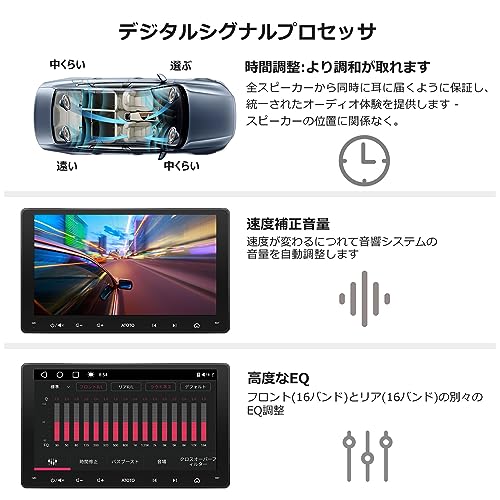 [9インチQLED] ATOTO S8MS Androidカーナビ、2DINディスプレイオーディオ、ワイヤレス Android Auto & ワイヤレス CarPlay、8コア 4GB RAM+32GB ROM、内蔵4G LTE、WiFi/BT/USB テザリング、デュアル Bluetooth、GPS トラッキング、HD LRV、SCVC、DSP内蔵、AI連続会話、S8G2094MS 中間 画像