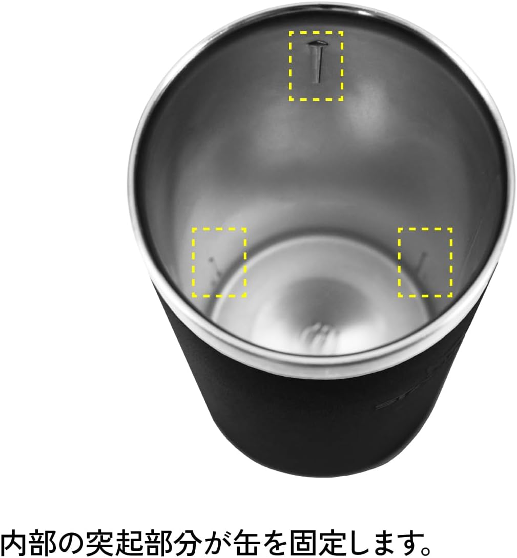 STANLEY(スタンレー) エブリデイ 缶クーラー カップ 0.29L 0.44L クージー ストロー付き 真空断熱 タンブラー 350ml 500ml 缶 コーヒー ステンレス 保温保冷 ビール アウトドア スポーツ観戦 家族 食洗機対応 保証 (日本正規品) 中間 画像