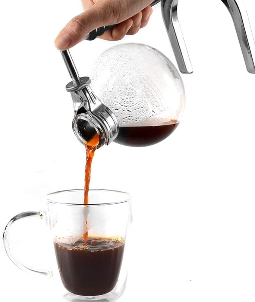 サイフォン式コーヒーメーカー ゴールド 3人用 画像1