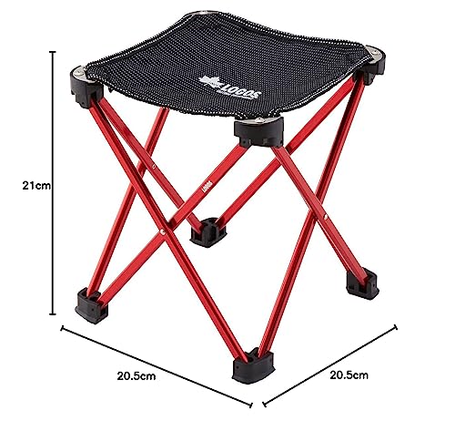 ロゴス アウトドアチェア 7075キュービックチェア 73175001 軽量 ポリエステル レッド ジュラルミン 耐荷重120kg アウトドア 折り畳み キャンプ 椅子 (× 2) 最後 画像