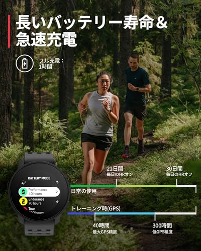 スント(SUUNTO) 9 PEAK PRO GPSランニングウォッチ 軽量 クイックチャージ Bluetooth5.0 長時間バッテリー 最長40時間駆動 心拍センサー 中間 画像