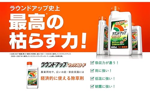 日産化学 除草剤 ラウンドアップマックスロード 1L 希釈タイプ 最後 画像