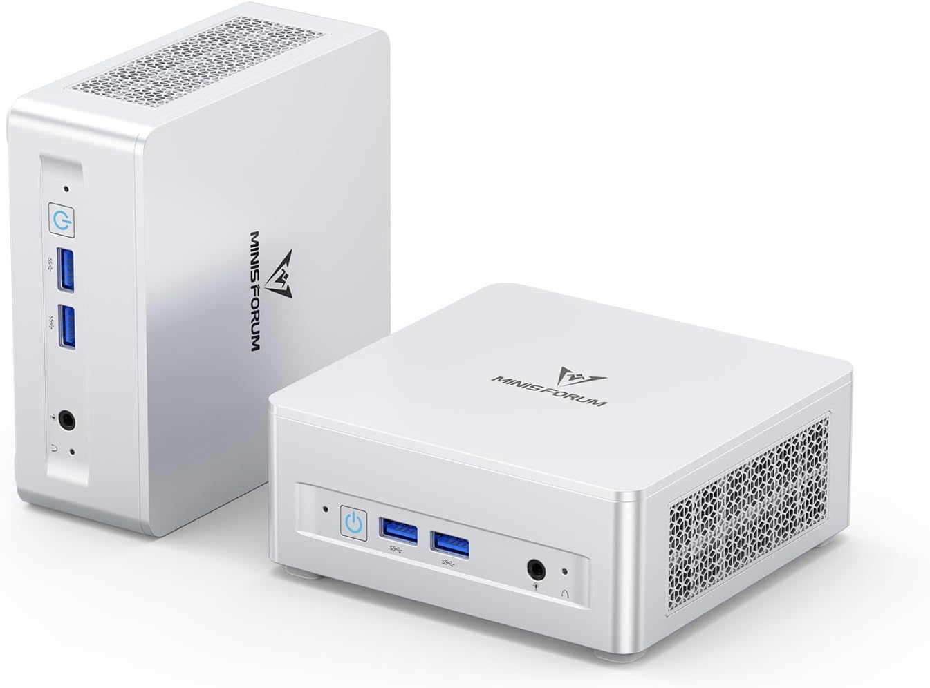 MINISFORUM UM750L Slim ミニpc AMD Ryzen 5 7545U LPDDR5-6400 16GB 1TB SSD ミニパソコン Windows 11 Pro Radeon 680M グラフィック HDMI2.1 |DP1.4|USB4 3画面出力|PD給電対応 2.5Gbps LAN/Wi-Fi6E/BT5.2搭載 小型デスクトップPC 1枚目 画像