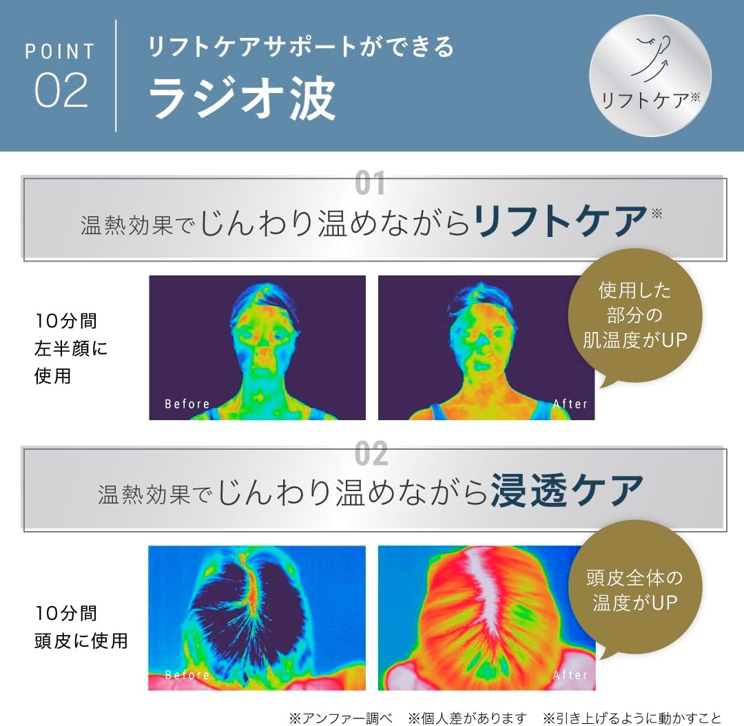 スカルプD ボーテ スカルプ電気ブラシ 医師監修 (アンファー スカルプブラシ 頭皮 ヘッドスパ 電動頭皮ブラシ 頭皮ブラシ 頭皮ケア EMS 美顔器 リフトケア 光エステ LED コードレス プレゼント 女性 ギフト) 中間 画像