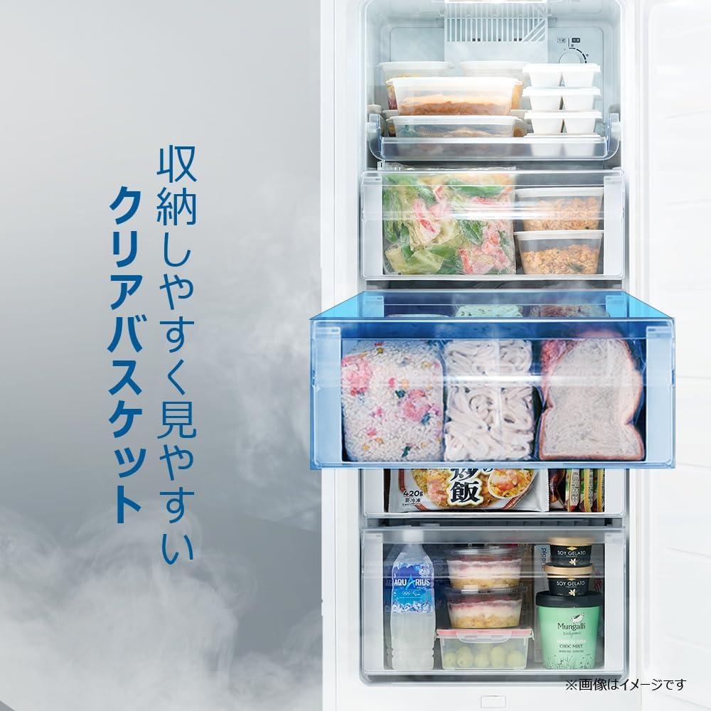 ハイアール(Haier) 冷凍庫 135L 前開き式冷凍庫 JF-HSU14A 最後 画像