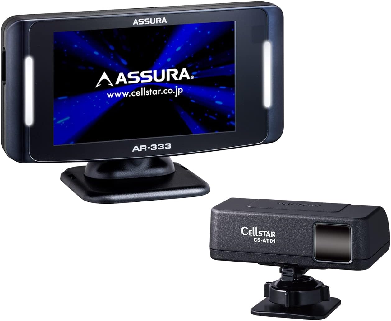 セルスター(CELLSTAR) レーザー光対応&GPSレーダー探知機 AR-333 一体型 18バンド トリプルセンサー ゾーン30対応 OBDII対応 3.2インチ GPSデータ更新無料 ドライブレコーダーと相互通信 フレデリックスレンズVer.2 日本製 3年保証 1枚目 画像