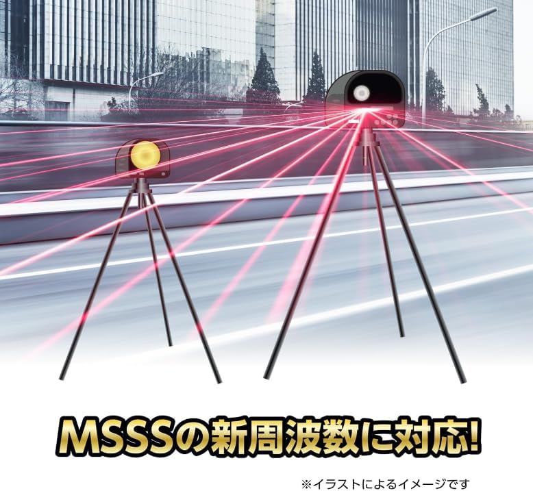 BLITZ(ブリッツ) Touch-LASER TL314R MSSSスキャン機能搭載で誤警報50%低減! 新周波数使用移動オービスMSSS対応! 新開発フルオート機能搭載! 新型レーザー光受信対応 レーダー式移動オービス識別 3.1インチ液晶搭載 レーザー&レーダー探知機 日本製 3年保証 GPSデータ更新無料 ワンボディ 黒 中間 画像