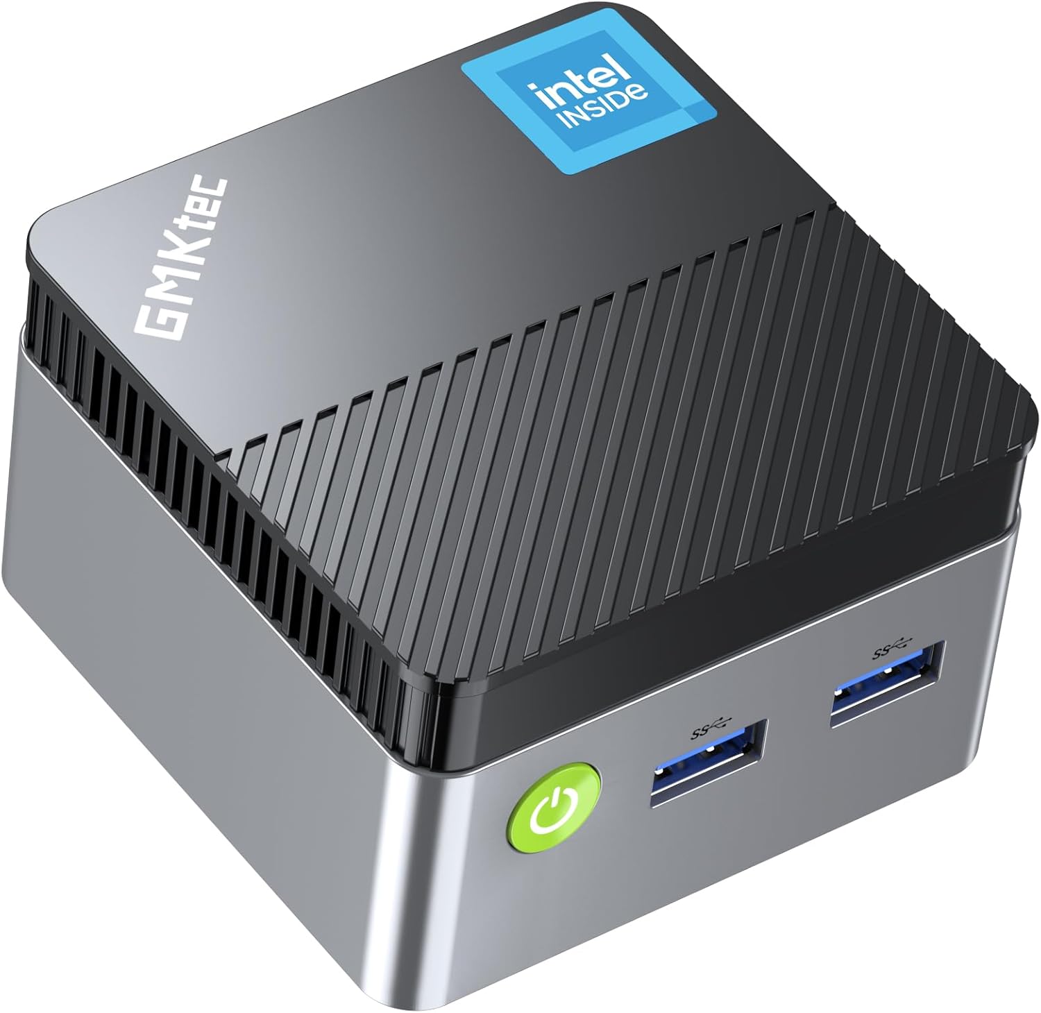 【世界最小 ミニpc 164g】GMKtec mini pc NucBox G5｜第12世代 N97 搭載｜N150より高速｜Windows 11 Pro｜DDR5 12GB+256GB SSD｜4コア/4スレッド 最大3.6GHz｜静音 小型パソコン ミニパソコン｜ゲーミング 業務用｜WIFI5 BT5.0 4Kデュアル出力 有線LAN 画像1