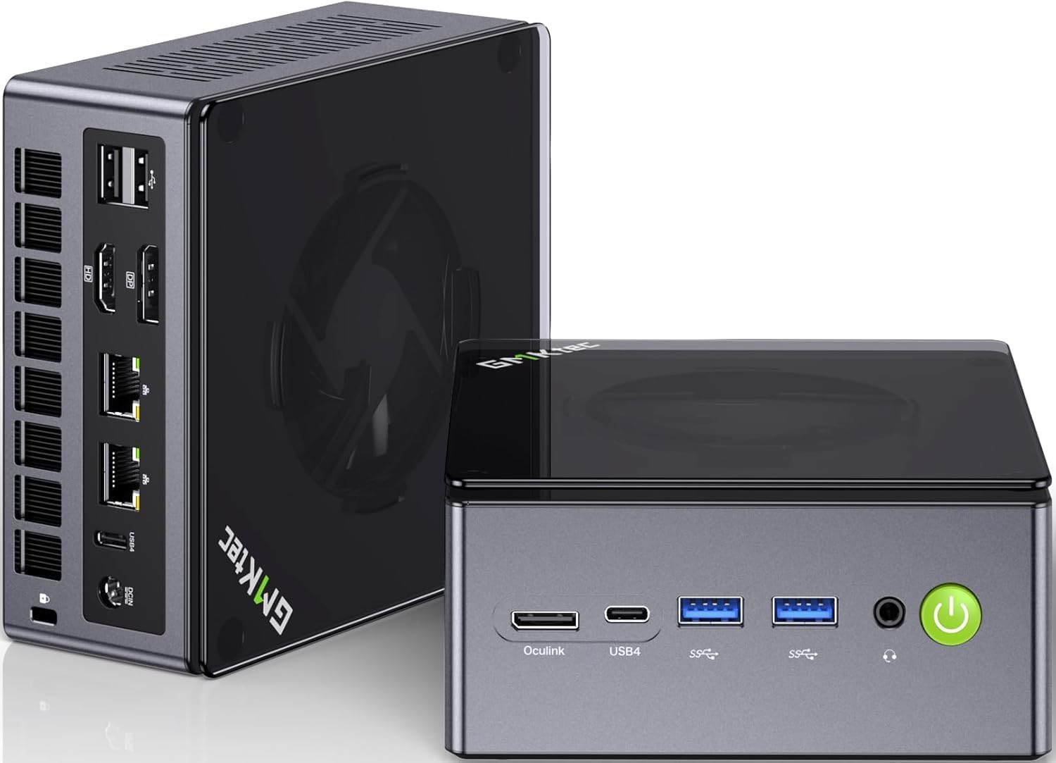 【ゲーミング最強ミニPC】 GMKtec ミニPC AMD Ryzen7 PRO 6850H搭載 【96GB DDR5 +4TB SSD （拡張可能）】Oculink 搭載 USB4.0*2 Windows11 Pro WiFi6 デュアル2.5G LAN HDMI2.1(8K@60Hz) 4画面出力 GMKtec NucBox M7 DDR5 32GB+1TB SSD ゲーミングPC 高性能仕様 画像1