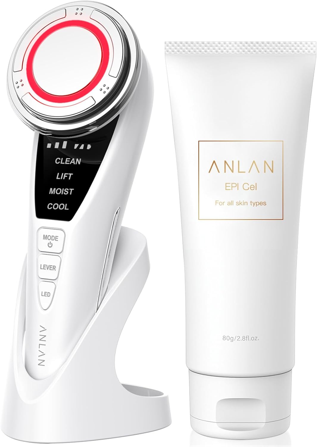 【美容家評価】ANLAN 温冷美顔器 PRO 1台9役 温冷ケア 3色光 多機能美顔器 ems 目元 口元 毛穴ケア 画像1