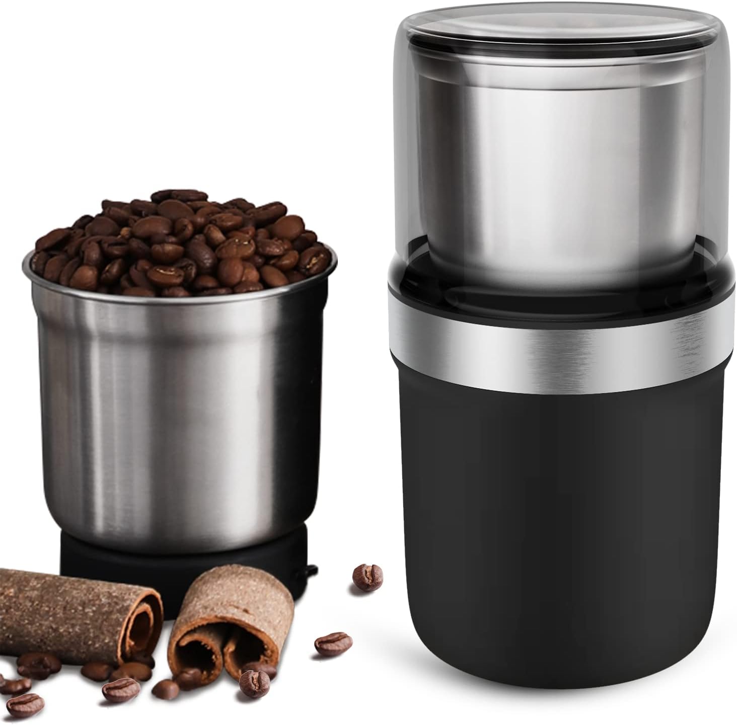 BESROY コーヒーミル 電動 カッター 1枚目 画像