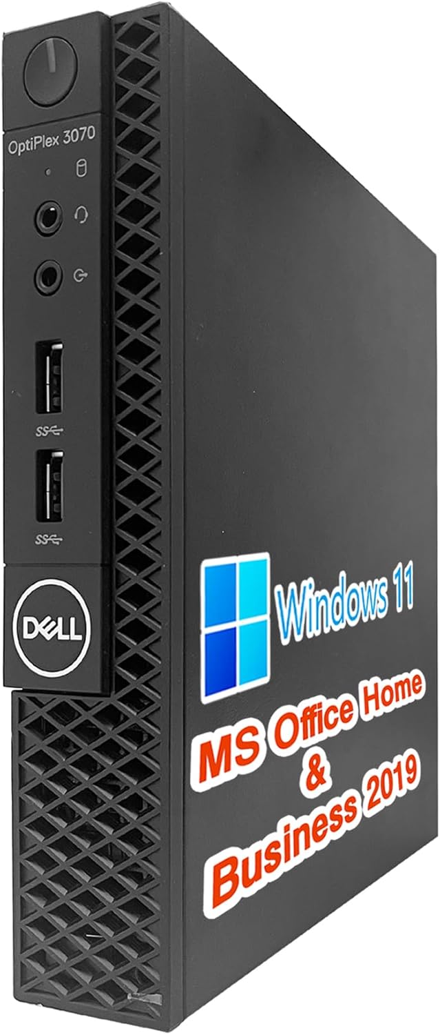 デル ミニPC 3070/第9世代 i3-9300T/Win11 Pro/MS Office H&B 2019/wajunのwifi/Bluetooth/HDMI/16GB/1TB SSD 画像1