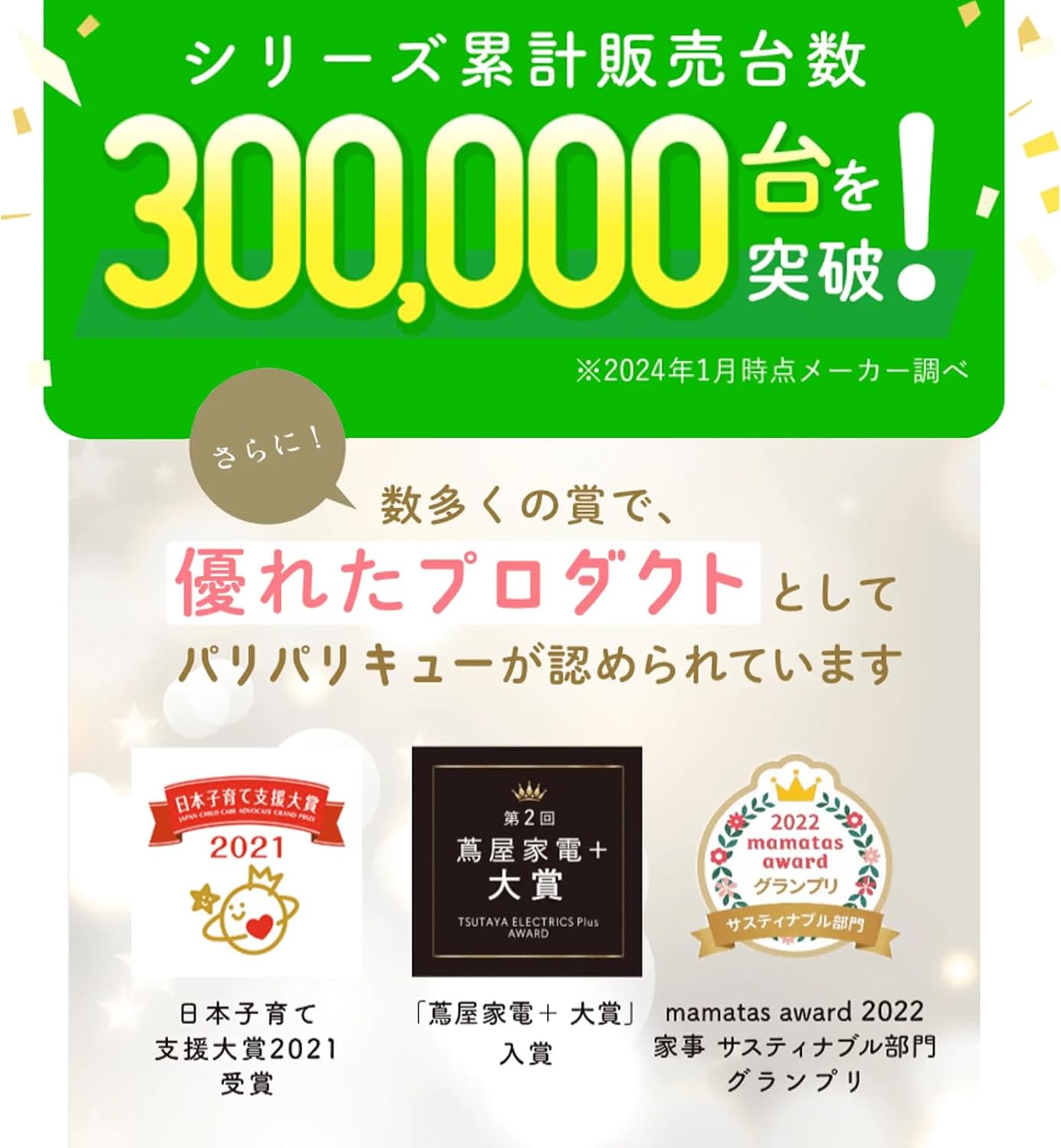 パリパリキュー ライト 生ゴミ処理機 家庭用 温風乾燥式 助成金対象 PCL-35-BWB 中間 画像