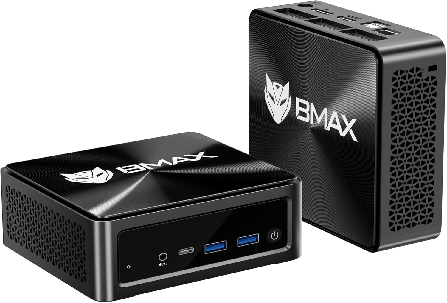 Bmax ミニpc AMD ryzen7 5825U mini pc, Windows 11 Pro 8コア16スレッド（最大4.5GHz） 小型PC,512GB NVMe SSD+DDR4 16GB, WiFi 6/BT-5.3/USB 3.2*2ミニパソコン, フル機能USB-C /HDMI2.1/DP1.4【4K@60Hz】3画面同時映像出力 小型パソコン B5A Pro 画像1