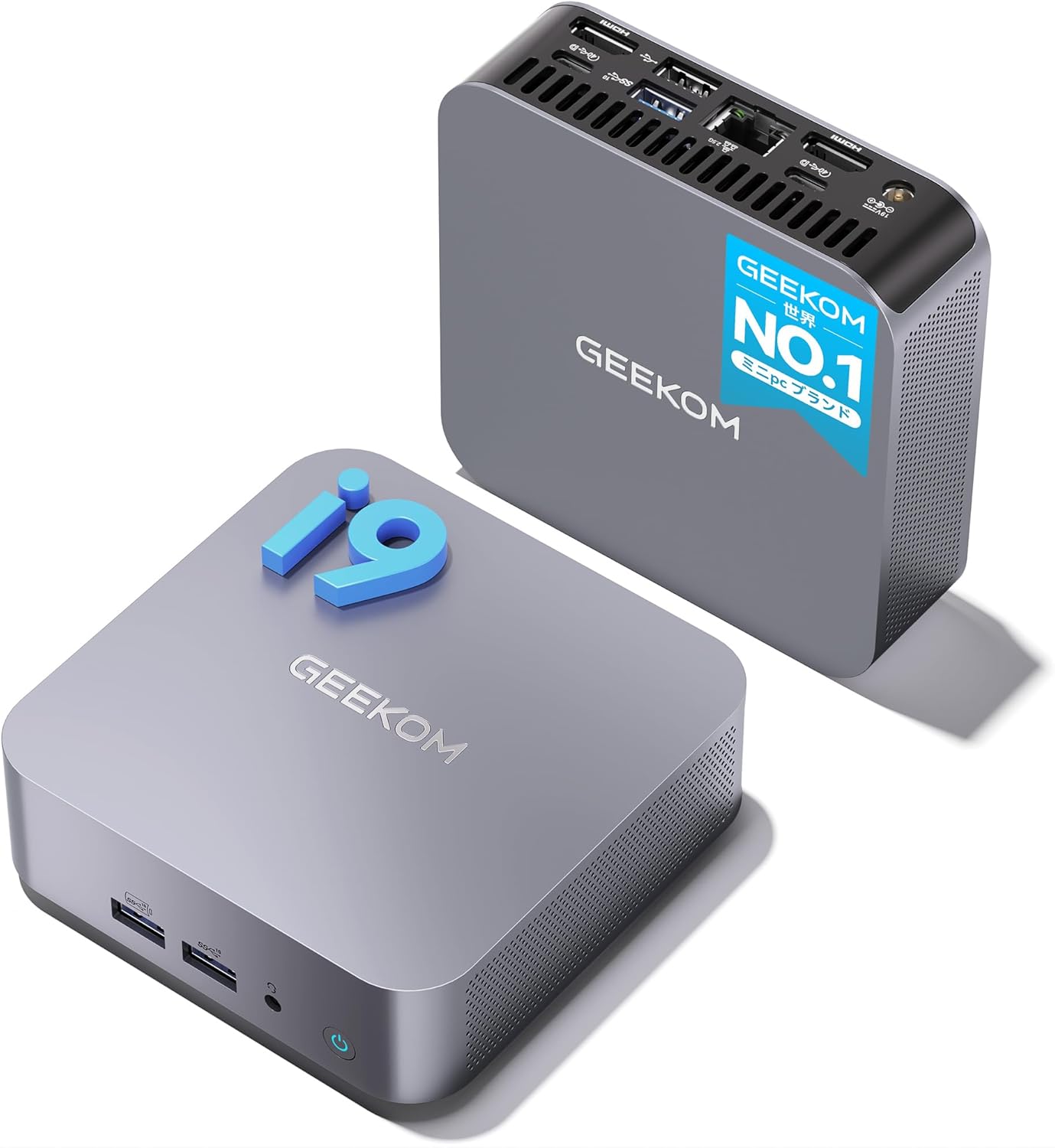 「超長寿命」GEEKOM GT13 Pro ミニPC【2025最新】第13世代 i9-13900HK搭載 最大5.4GHz 最速 メモリ128GB+6TB SSD（拡張可能）高性能mini pc 大容量 3年保証 Win11Pro搭載 小型PC 8K対応 32GB+1TB 4画面出力/USB4（Oculinkより安定）/WiFi6E/2.5GLAN/コンパクト/省エネ設計/VESAマウント対応 画像1