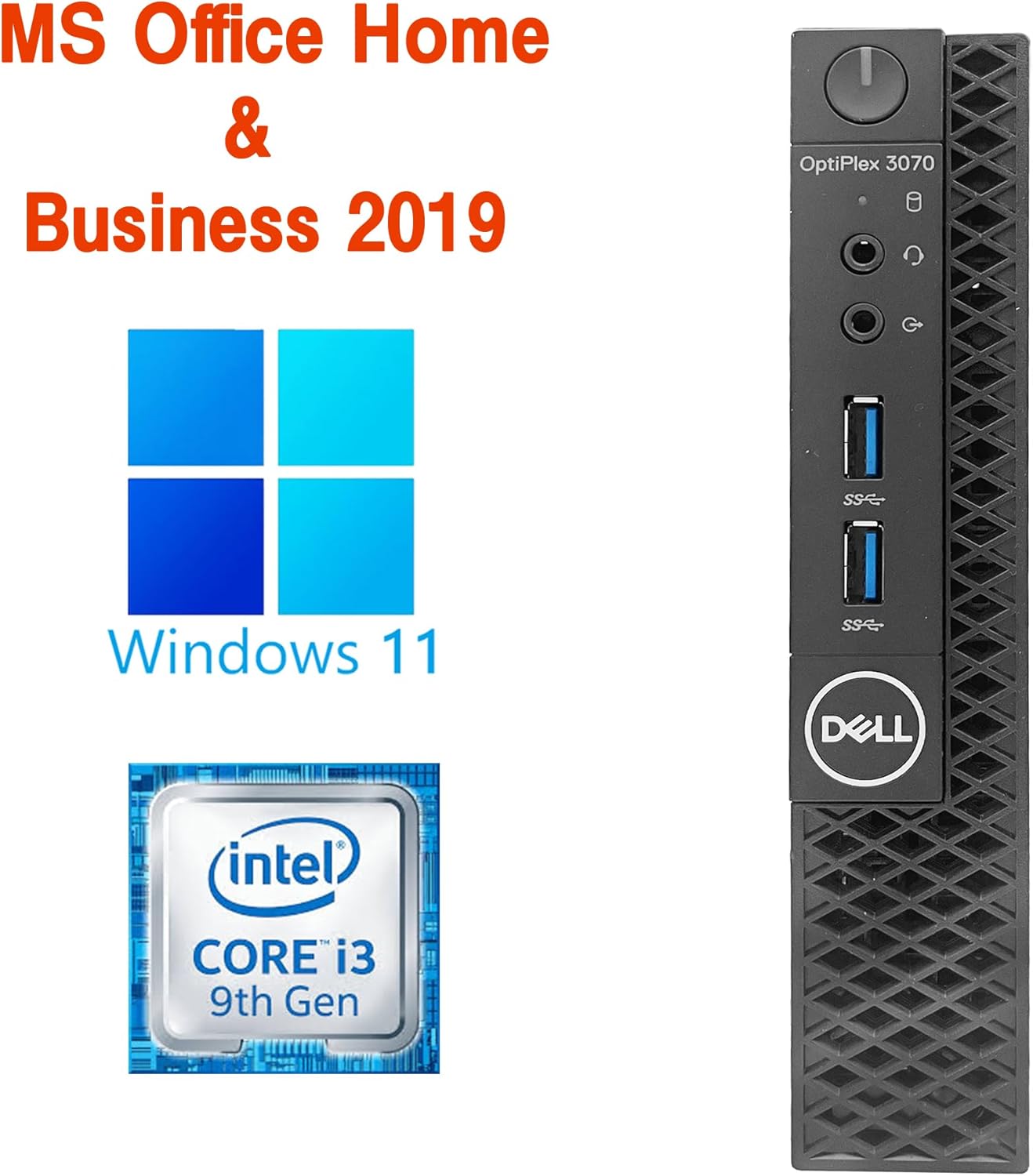 デル ミニPC 3070/第9世代 i3-9300T/Win11 Pro/MS Office H&B 2019/wajunのwifi/Bluetooth/HDMI/16GB/1TB SSD 最後 画像