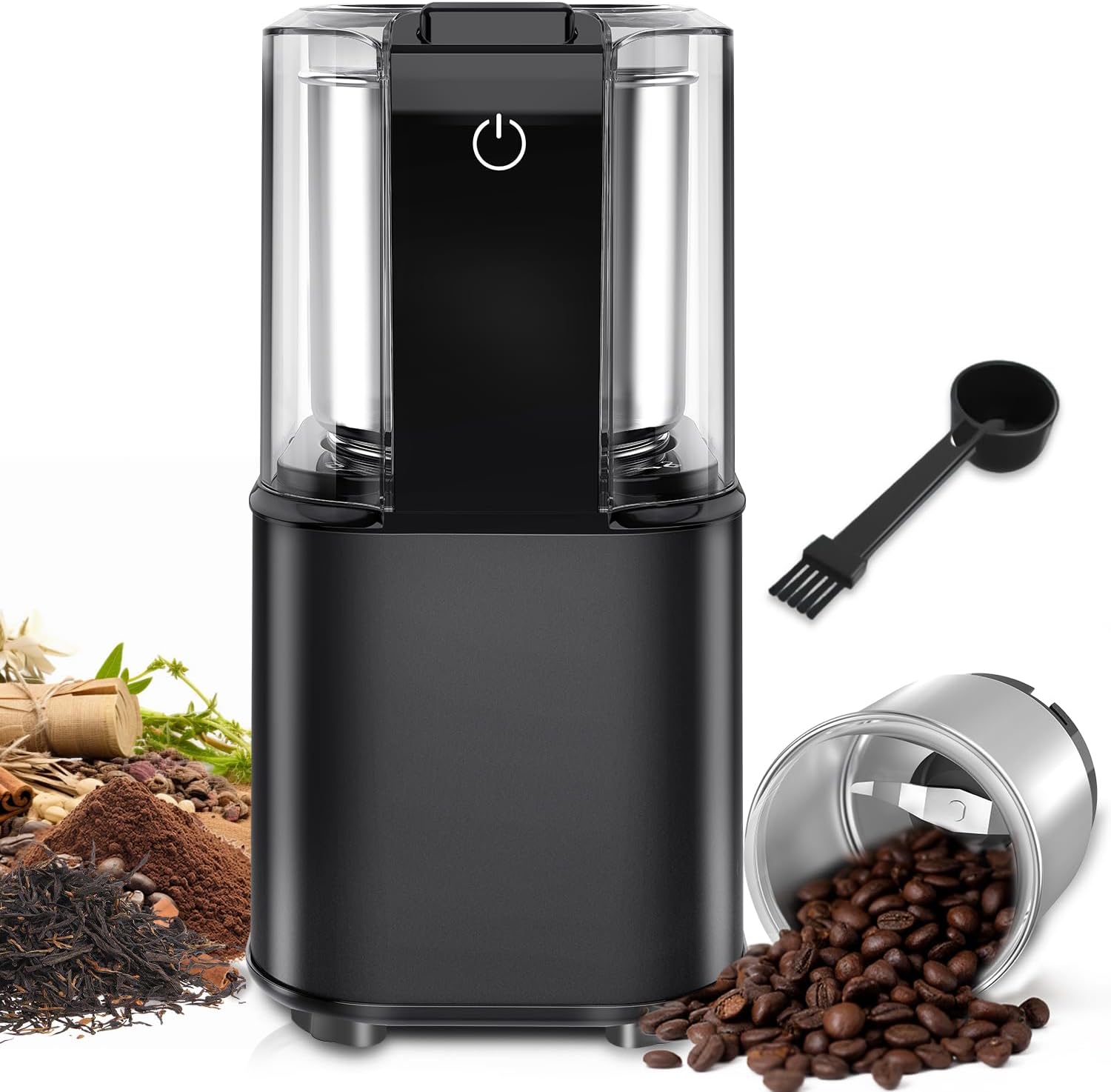電動コーヒーミル コーヒーグラインダー 画像1