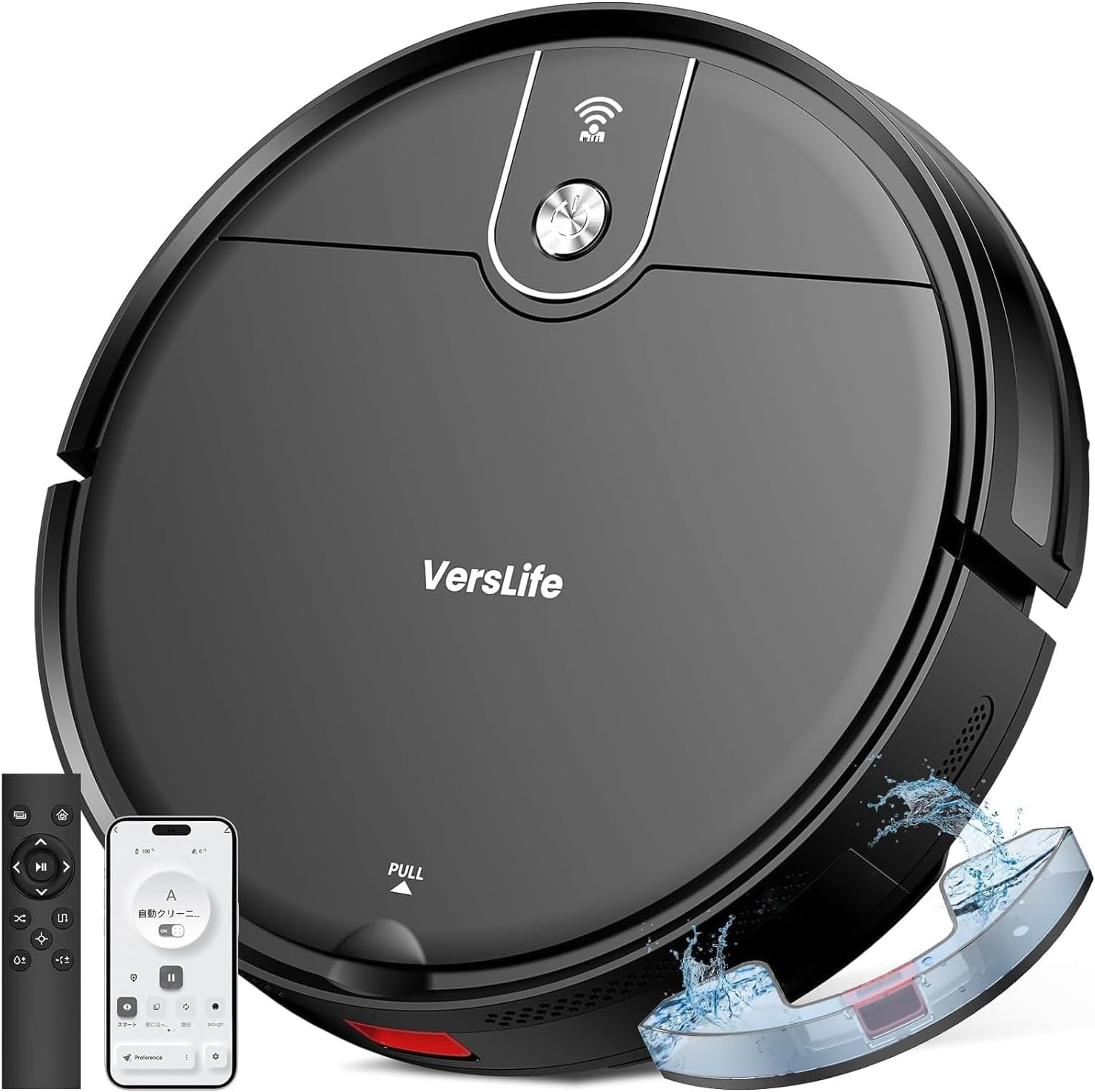 ロボット掃除機 水拭き 両用 VersLife L6 1枚目 画像