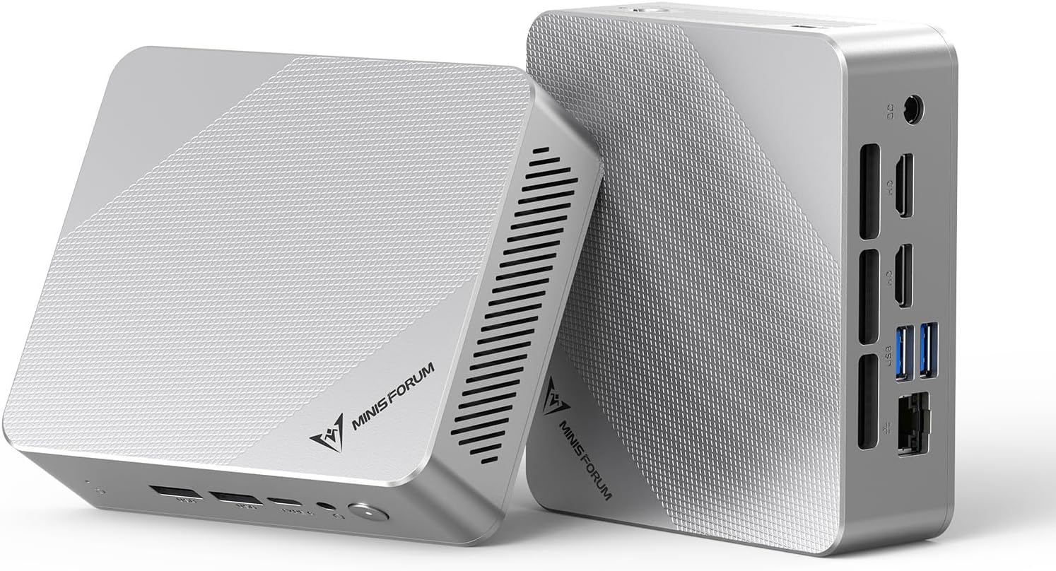MINISFORUM UN150PミニPC インテルN150 DDR4 16GB 512GB SSD Wi-Fi6 BT5.2 2.5G RJ45 LAN HDMIx2/USB-C トリプルディスプレイ出力対応コンパクトpc 画像1
