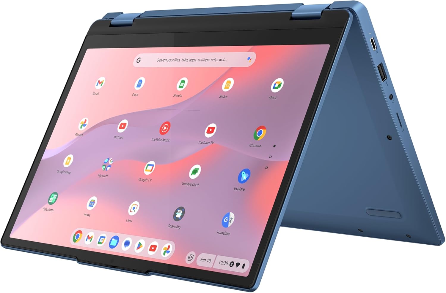 Lenovo Chromebook クロームブック IdeaPad Flex 3i Gen8 12.2インチ 82XH001KJP 中間 画像