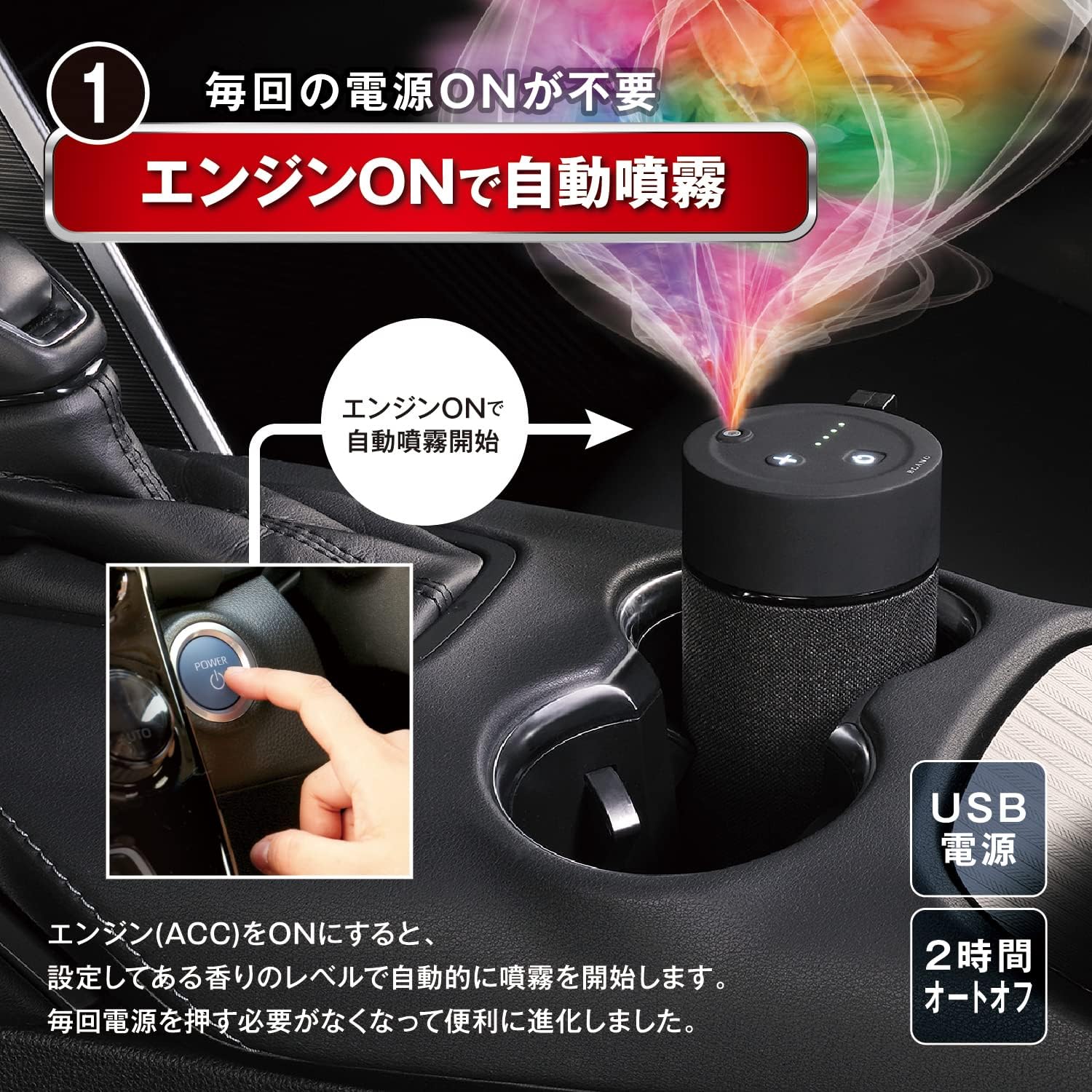 カーメイト 車用 芳香剤 ディフューザー L10004 最後 画像
