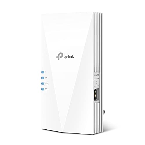 TP-Link Wi-Fi 無線LAN 中継器 Wi-Fi6 対応 2402 + 574Mbps 11ax/ac APモード HE160 ブリッジモードギガ有線LANポート RE700X/A 画像1