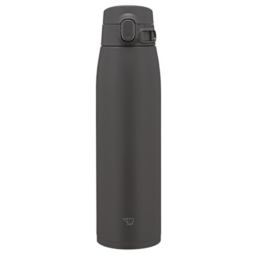 象印 水筒 大容量 950ml 【選べるサイズ】 洗いやすい シームレスせん 洗う点数3点 スポーツドリンクOK 保温・保冷 ワンタッチ ソフトブラック SM-VB95-BM 画像1