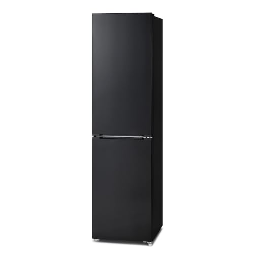 【Amazon.co.jp限定】 アイリスオーヤマ 冷蔵庫 239L ブラック 幅54.7cm IRSN-S24A-B 2ドア 右開き 自動霜取り スリム設計 スぺパ 新生活 一人暮らし 画像1