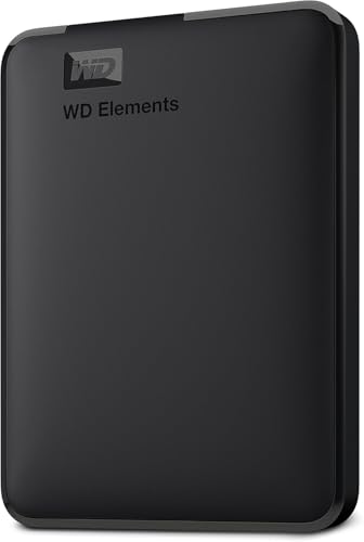 ウエスタンデジタル(Western Digital) WD ポータブルHDD 2TB USB3.0 ブラック WD Elements Portable 外付けハードディスク / メーカー2年保証 WDBU6Y0020BBK-WESN 国内正規代理店品 中間 画像
