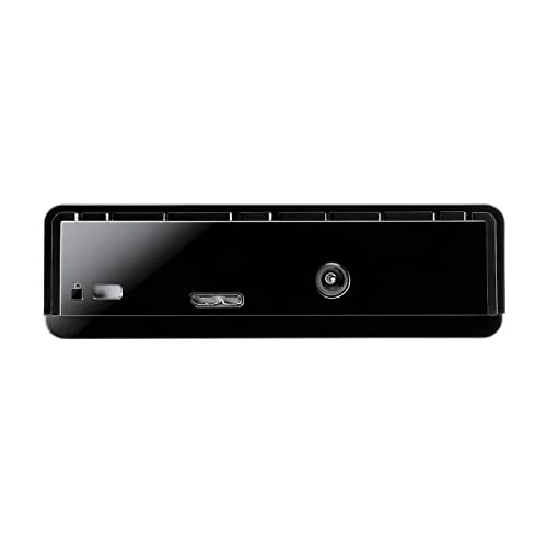 エレコム 外付けHDD ハードディスク ハイブリッドドライブ 6TB テレビ録画用/Mac/Windowsブラック ELD-HTV060UBK 画像1