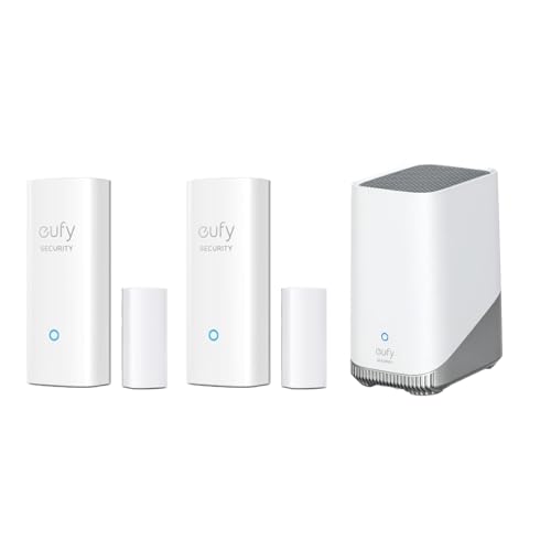 Anker Eufy (ユーフィ) Security Entry Sensor (ドアベルセンサー)x2 + HomeBase セット 1枚目 画像