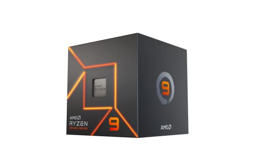 【Amazon.co.jp限定】 AMD Ryzen 9 7900, with Wraith Prism Cooler 3.7GHz 12コア / 24スレッド 76MB 65W 3年+1年サポート 正規代理店品 100-100000590BOX/EW-1Y 1枚目 画像