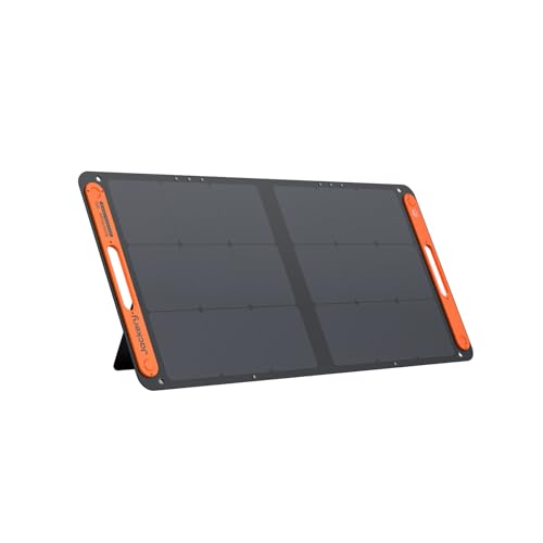Jackery SolarSaga 100 ソーラーパネル 100W 太陽光パネル USB-C/USB-A/DC出力 折りたたみ式 ソーラーチャージャー ETFE ポータブル電源 充電器 スマホやタブレット 充電可能 高変換効率 薄型 軽量 コンパクト 単結晶 防災 IP65防水 (100W 18V 5.55A) ジャクリ ポータブル電源 対応 1枚目 画像