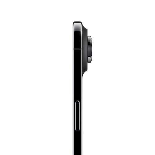 Apple iPhone Air 256GB (SIMフリー)：史上最薄のiPhone、最大120HzのProMotionを採用した6.5インチディスプレイ、パワフルなA19 Proチップ、センターフレームフロントカメラ、一日中使えるバッテリー；スペースブラック 中間 画像