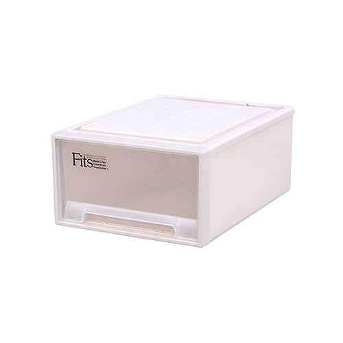 天馬 収納ボックス フィッツケース クローゼット 幅39×奥行53×高さ23cm 収納ケース たわみにくい 衣装ケース 日本製 【色 カプチーノ】 【サイズ M-53】 画像1