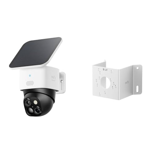 Anker Eufy (ユーフィ) SoloCam S340 (屋外用防犯カメラ) + 壁コーナー用取付金具 画像1