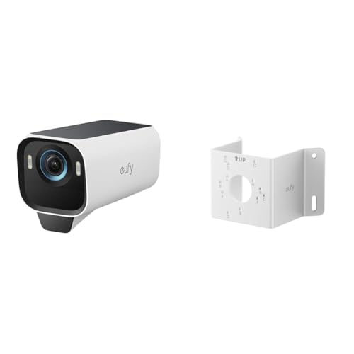 Anker Eufy (ユーフィ) eufyCam S3 Pro増設用カメラ(屋外用防犯カメラ) + 壁コーナー用取付金具 1枚目 画像