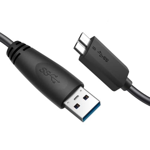 UnionSine 500GB 外付け ハードディスク超薄型外付けHDDポータブルハードディスク2.5インチ USB3.0に対応 PC/Mac/PS4/XBox/テレビ録画(黒)HD2510 中間 画像
